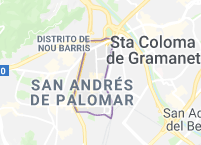 reparto de publicidad en distrito Sant Andres Barcelona